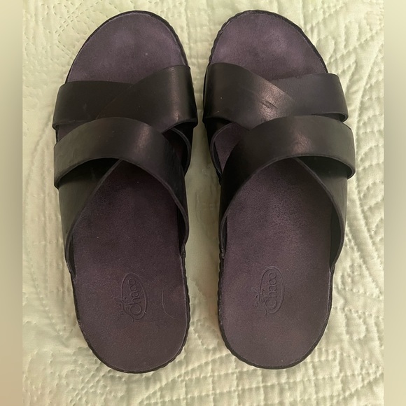 Chaco Shoes - Chaco Leather Wayfair Slide sz 7